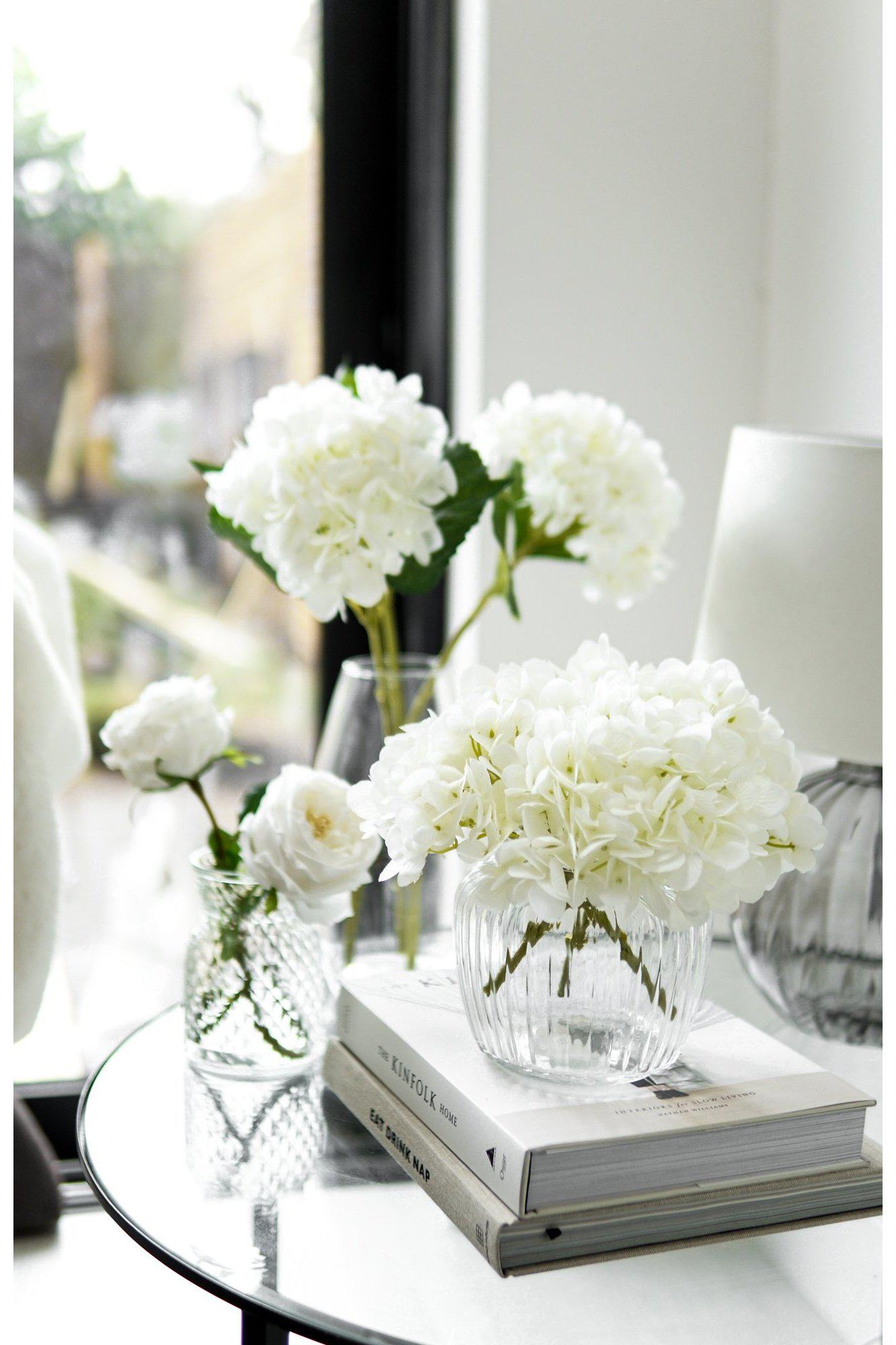 Set of 3 White Hydrangeas – Edison & James